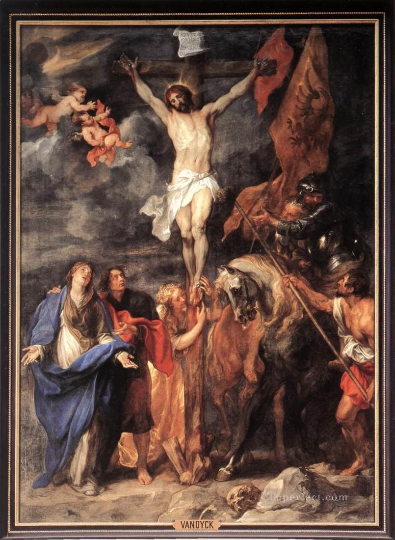 Golgotha Baroque biblical Anthony van Dyck Oil Paintings